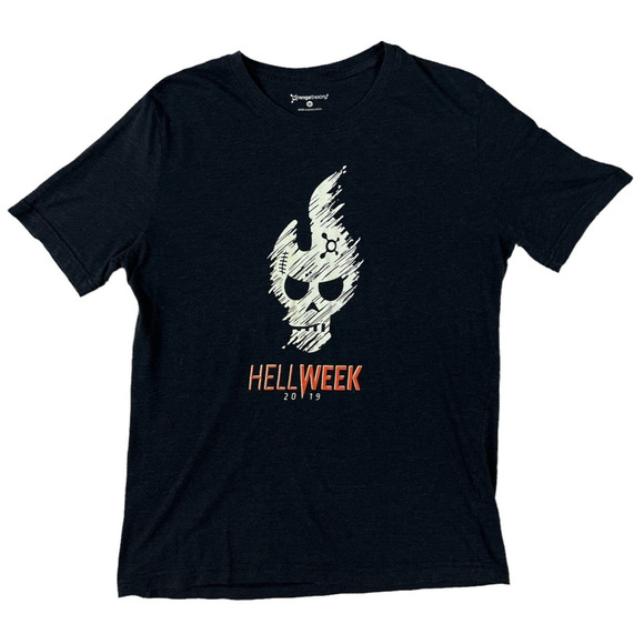 Orange Theory HellWeek 2019 Men Crew Neck T-Shirt Size‎ Medium - Picture 1 of 6